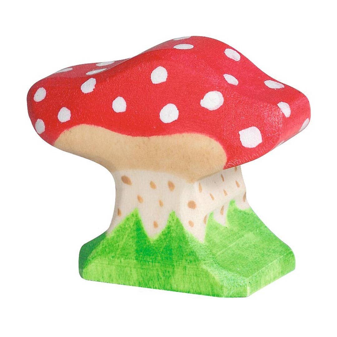 Wood Figure | Toadstool, small