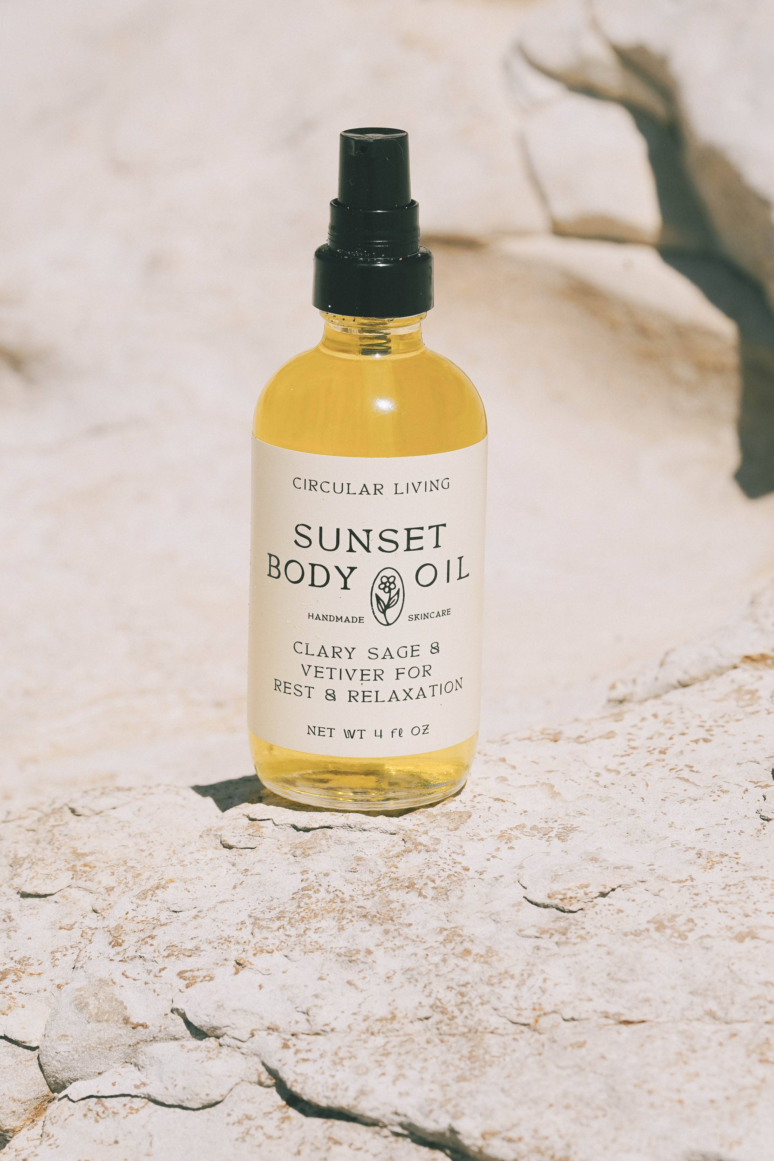 Sunset Body Oil |Clary Sage & Vetiver