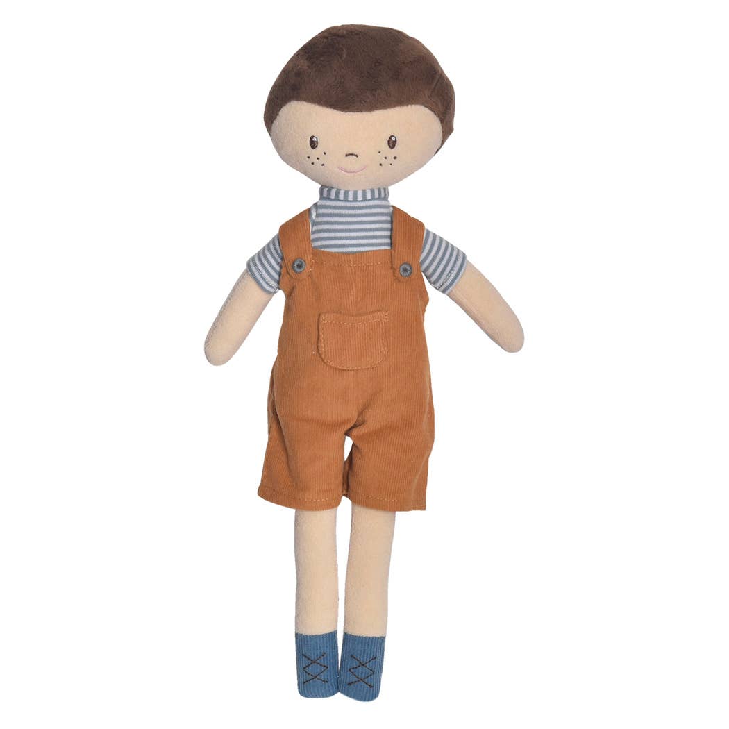 Doll | Tim with Yellow Dungarees