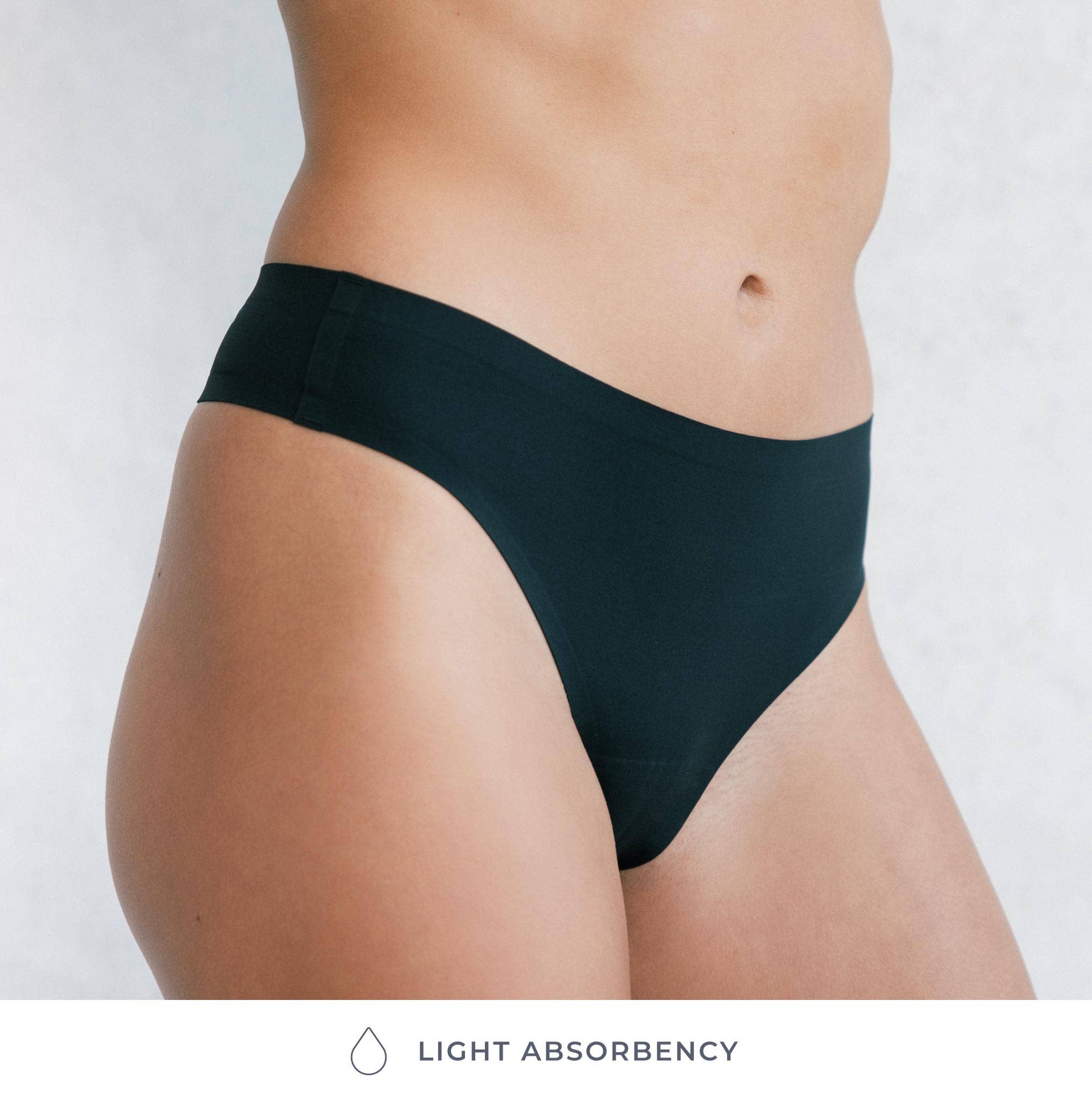 Seamless Period Underwear – Light Absorbency, PFAS-Free Leakproof Protection | Saalt