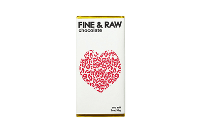 Fine & Raw Organic Sea Salt Chocolate Bar