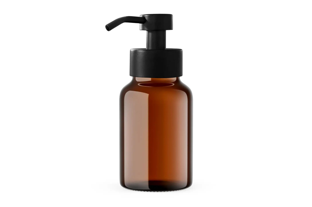 Silicone Boot for Amber Glass Foaming Soap Dispenser