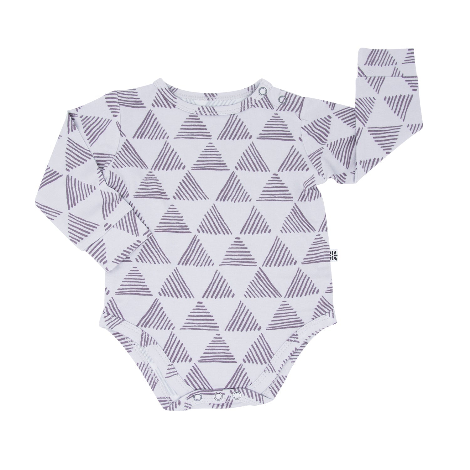 Long Sleeve Bodysuit - Geo Triangle