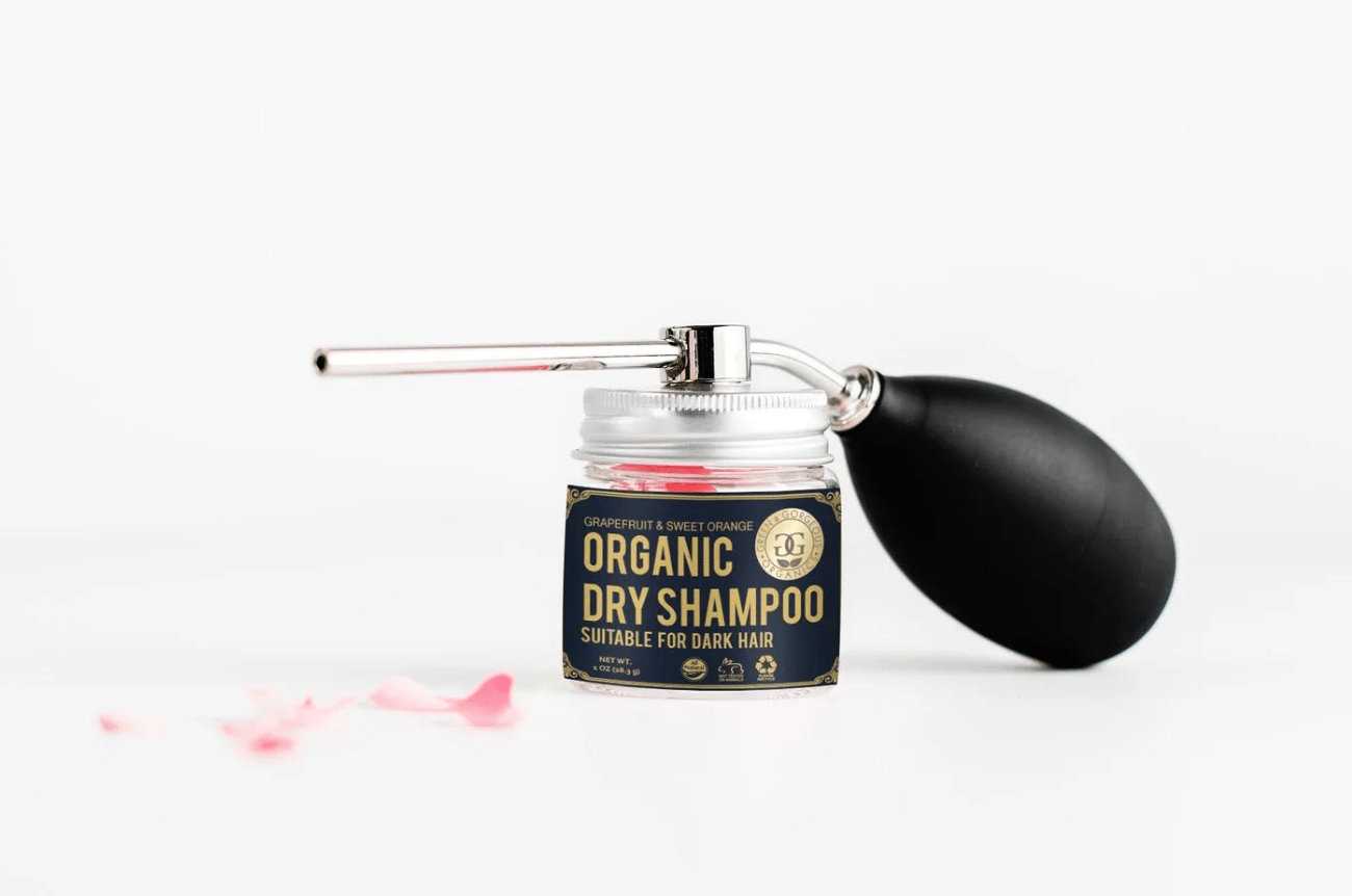 Green and Gorgeous Organics Dry Shampoo - Dark Hair