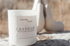 Haven and Flux Scented Soy Candle