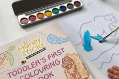 Honeysticks Coloring Book- North America