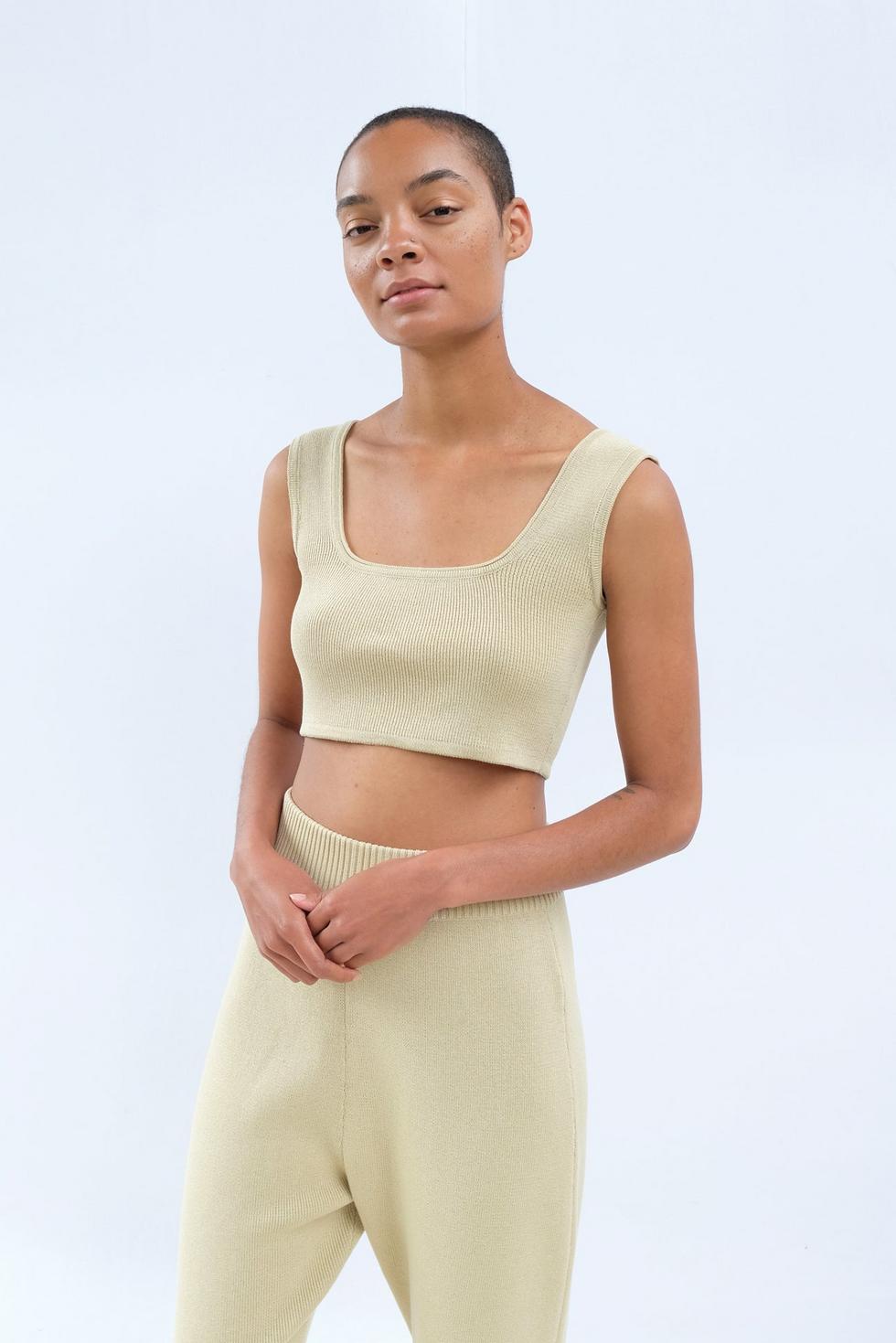 Straw Square Tank