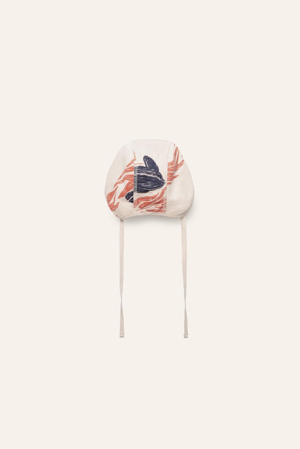 Organic Pima Cotton Baby Hat - Whale