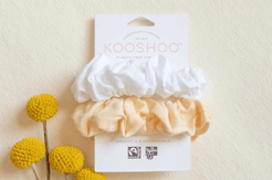 KooShoo Natural Light Organic Scrunchies
