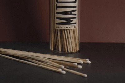 Made Market Co. Fireplace Vintage Apothecary Matches