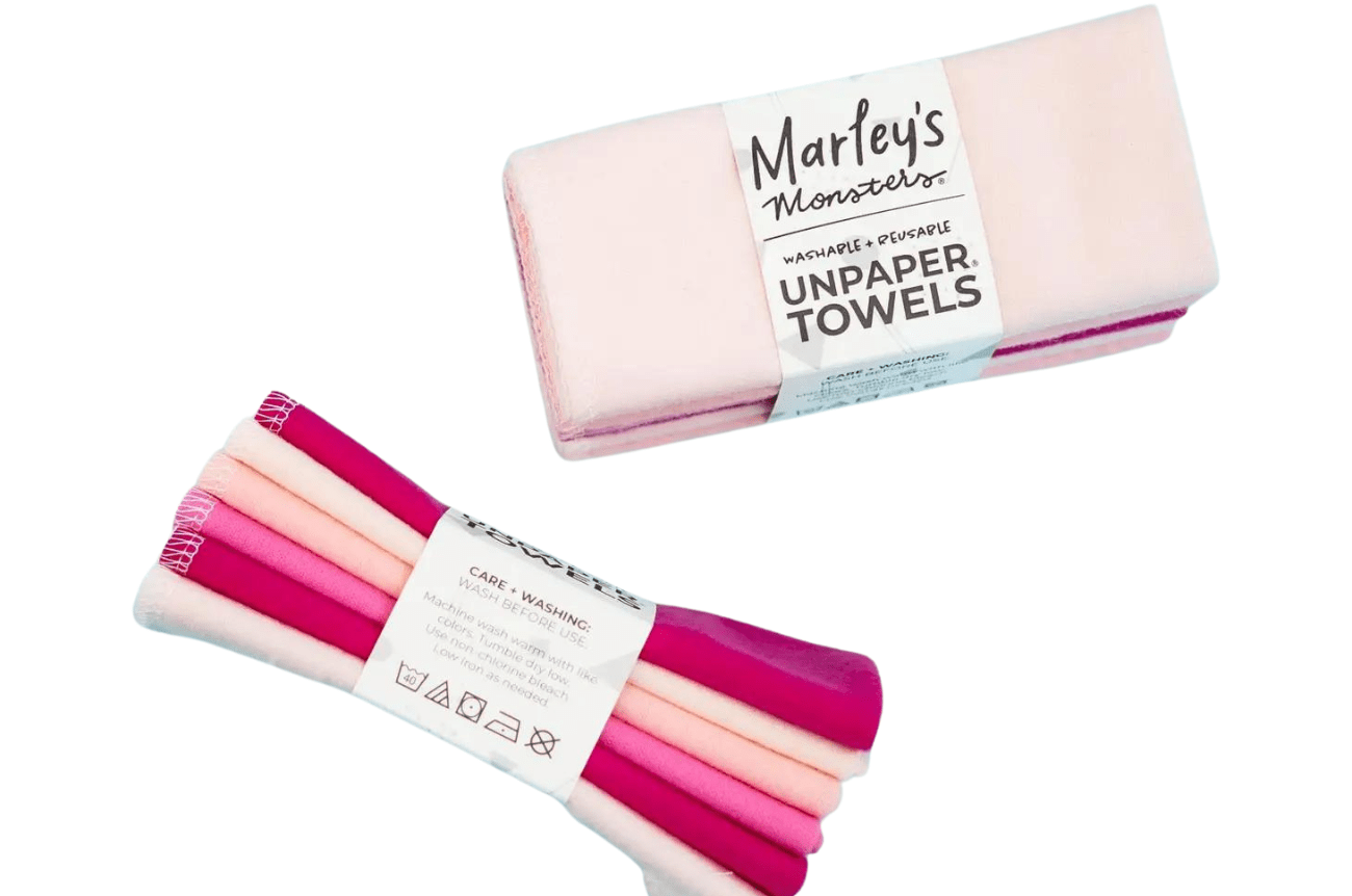 Marleys Monsters Pinks Unpaper Towels