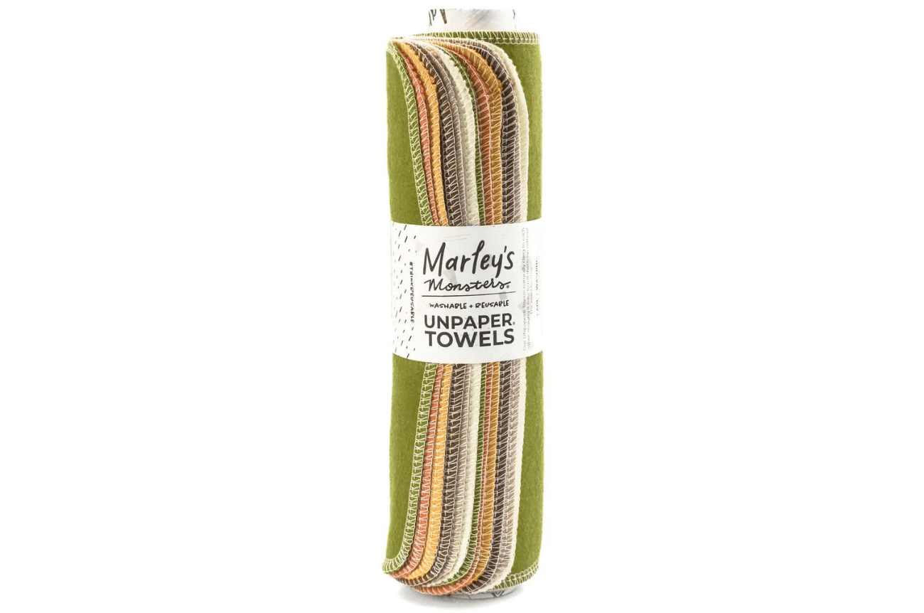 Marleys Monsters Terra Firma Rolled Unpaper Towels Set - 12 pack over Kraft Tube