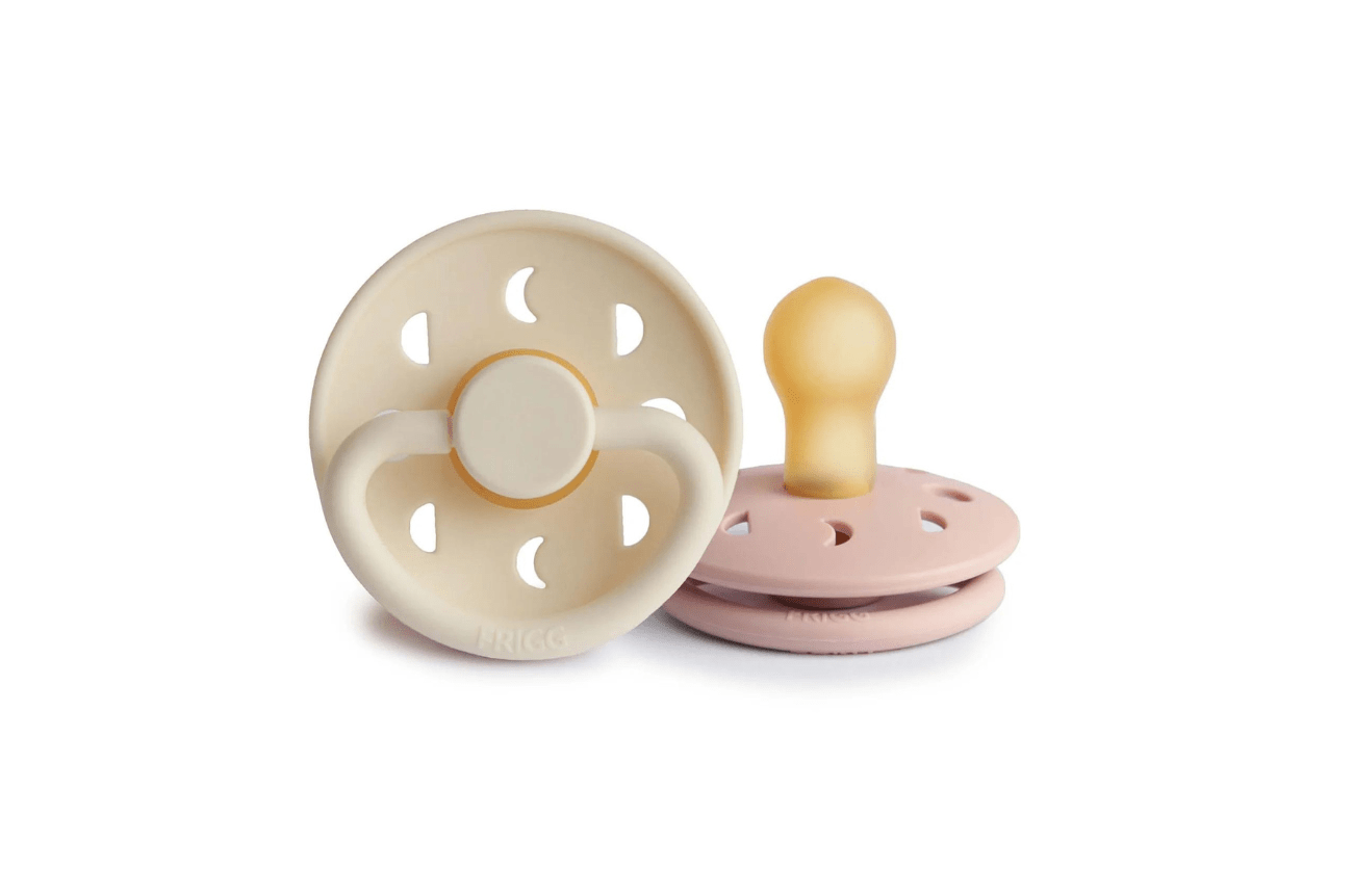 Mushie Moon Phase Natural Rubber Baby Pacifier