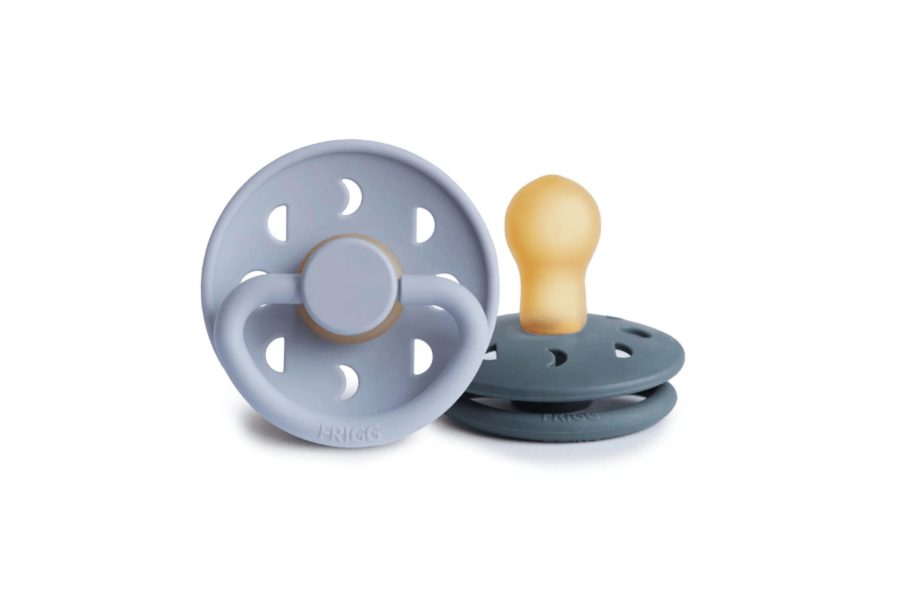 Mushie Moon Phase Natural Rubber Baby Pacifier