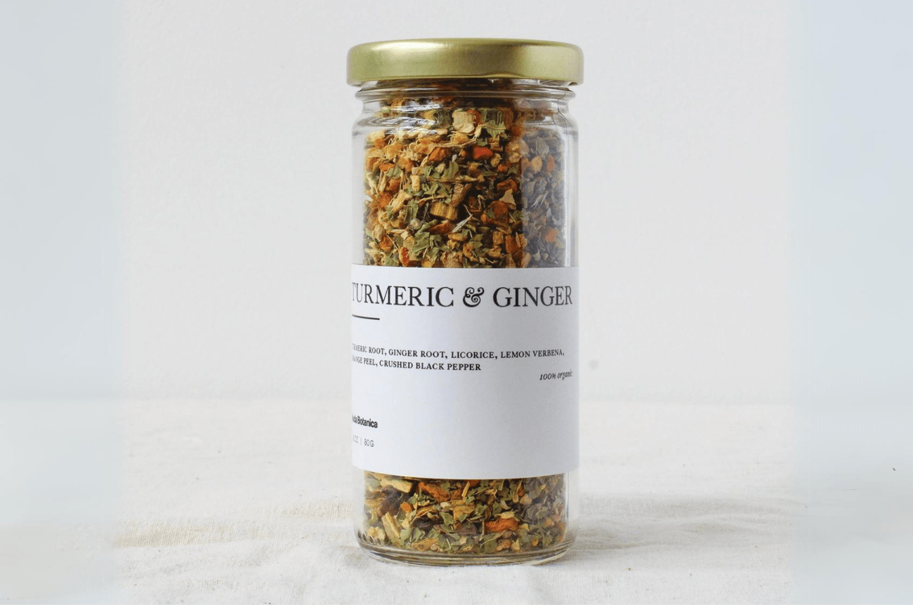Nuda Botanica Turmeric & Ginger Organic Herbal Loose Leaf Teas