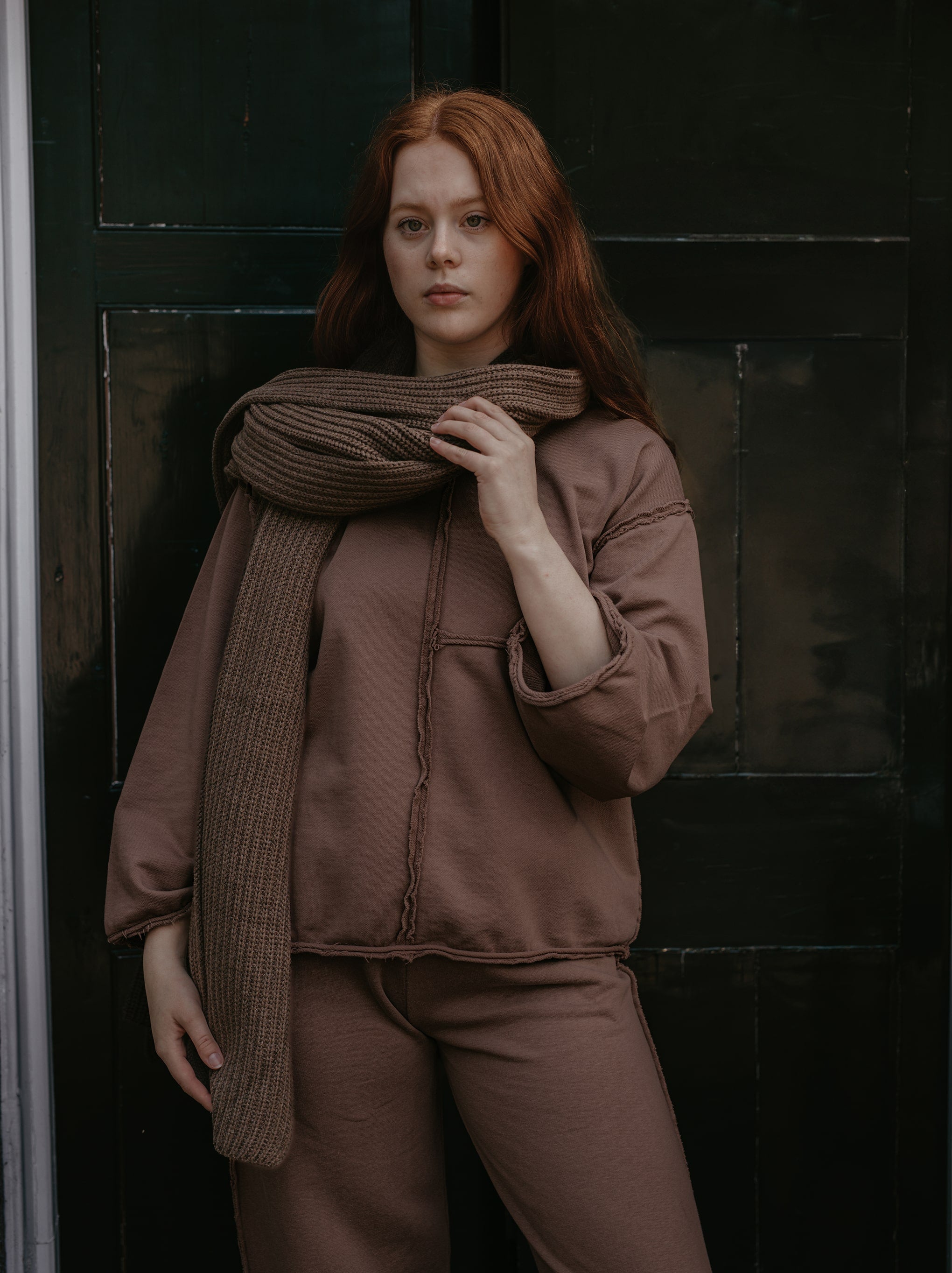 The Raw Seam Sweater Women's - Terra