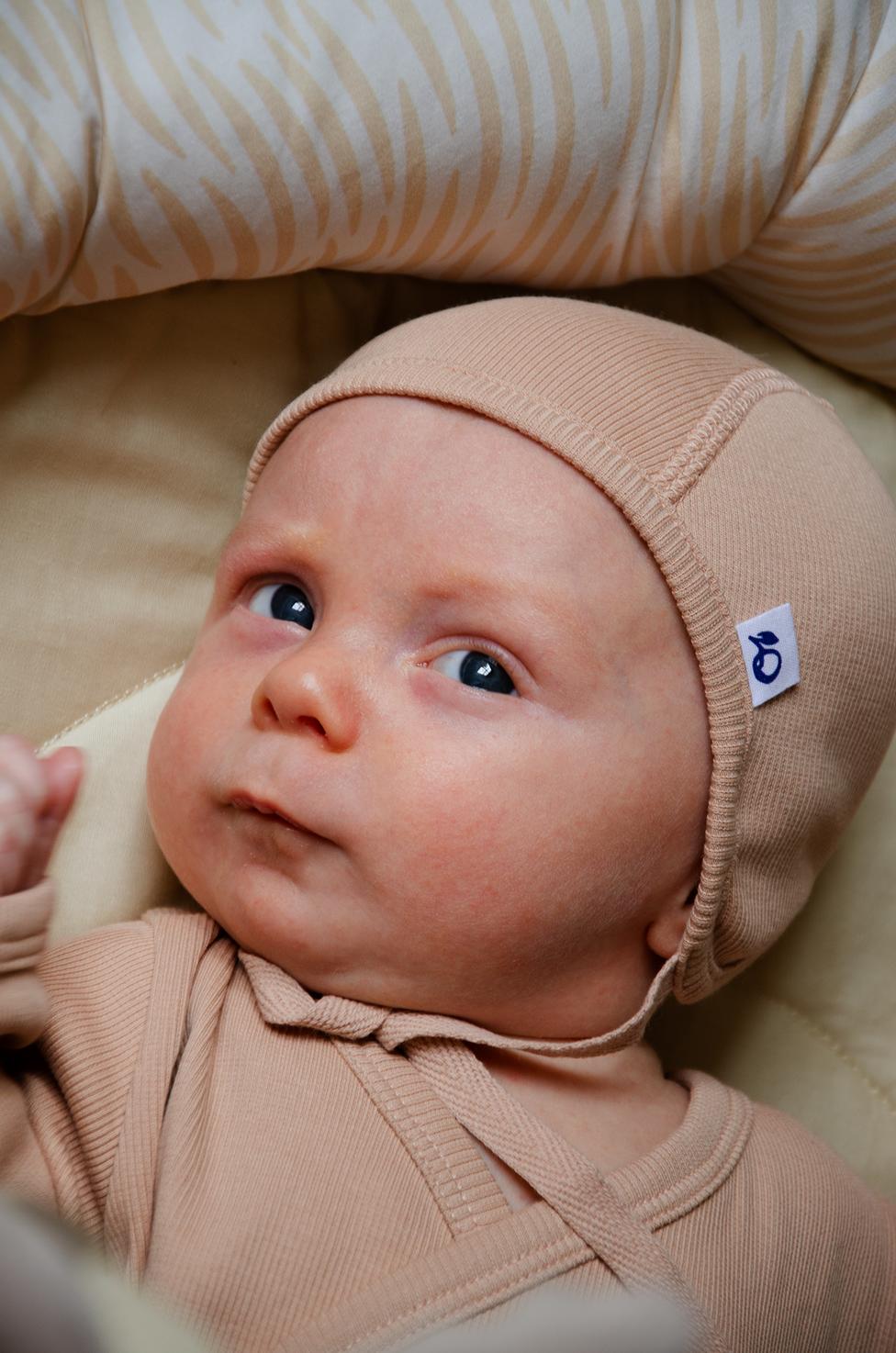 Organic Pima Cotton Baby Hat - Pink