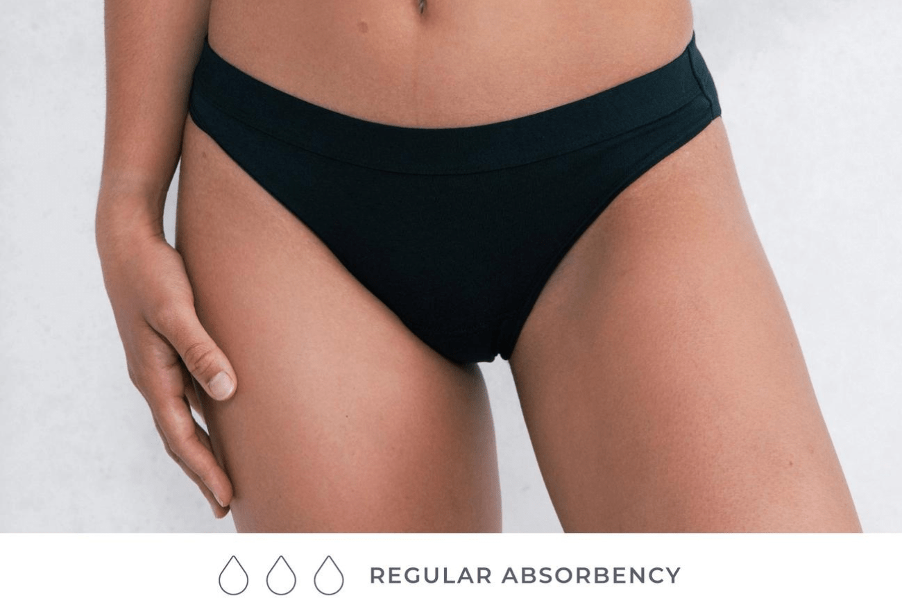 Saalt Leak Proof Cotton Bikini Period Underwear