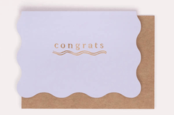 Sister Paper Co. Congrats Wavy Greeting Cards