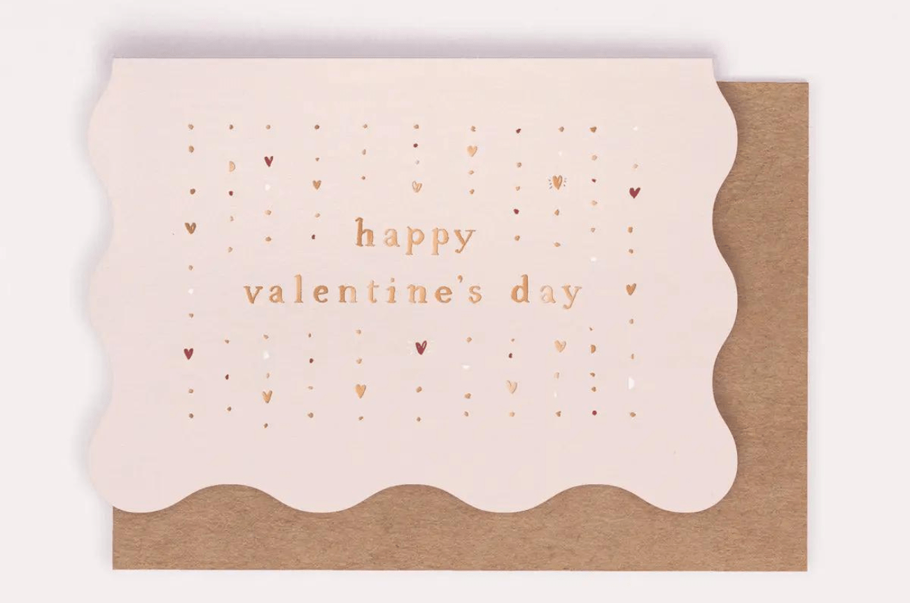 Sister Paper Co. Happy Valentines Day Wavy Greeting Cards