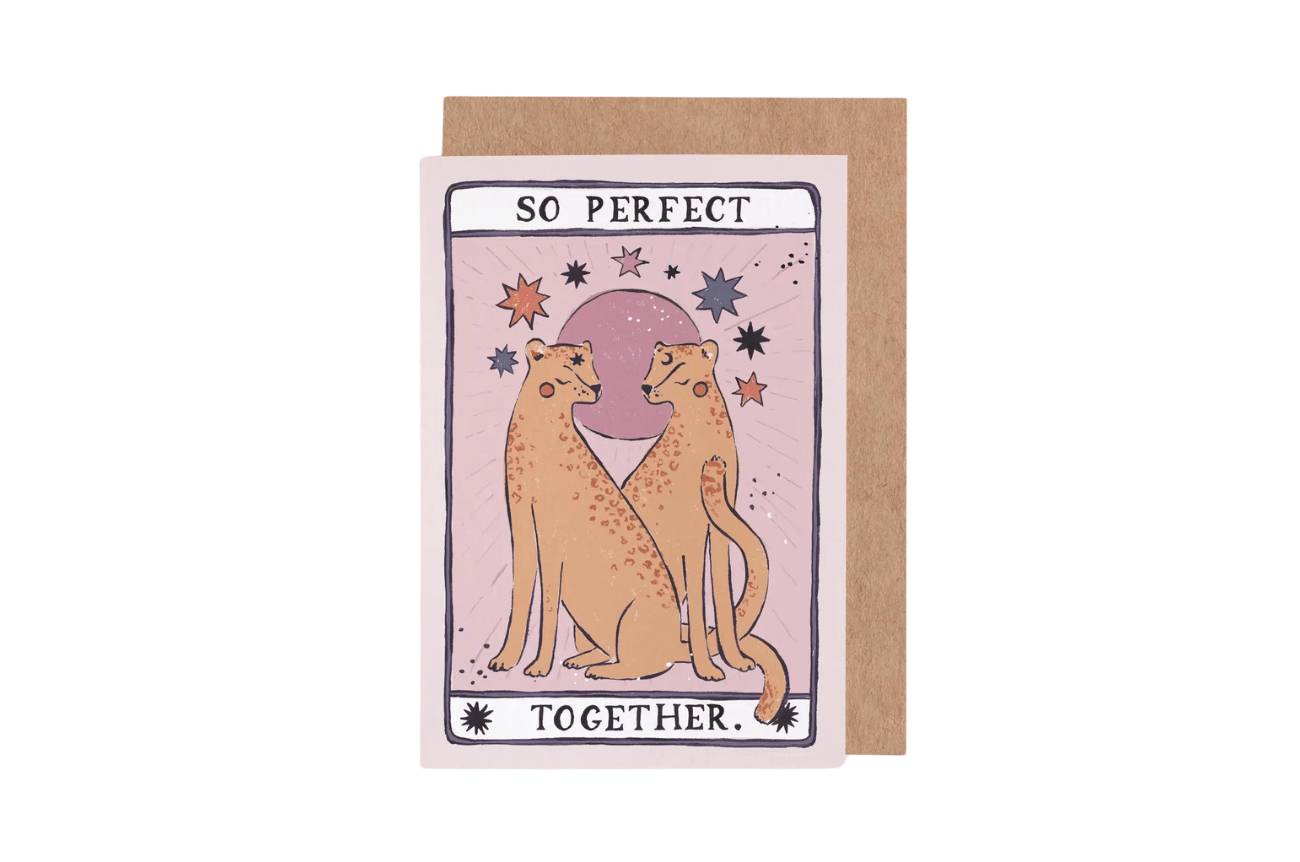 Sister Paper Co. So Perfect Together Sustainable Greeting Cards- Tarot Collection