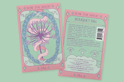 Sow the Magic Bouquet Dill Tarot Seed Collection