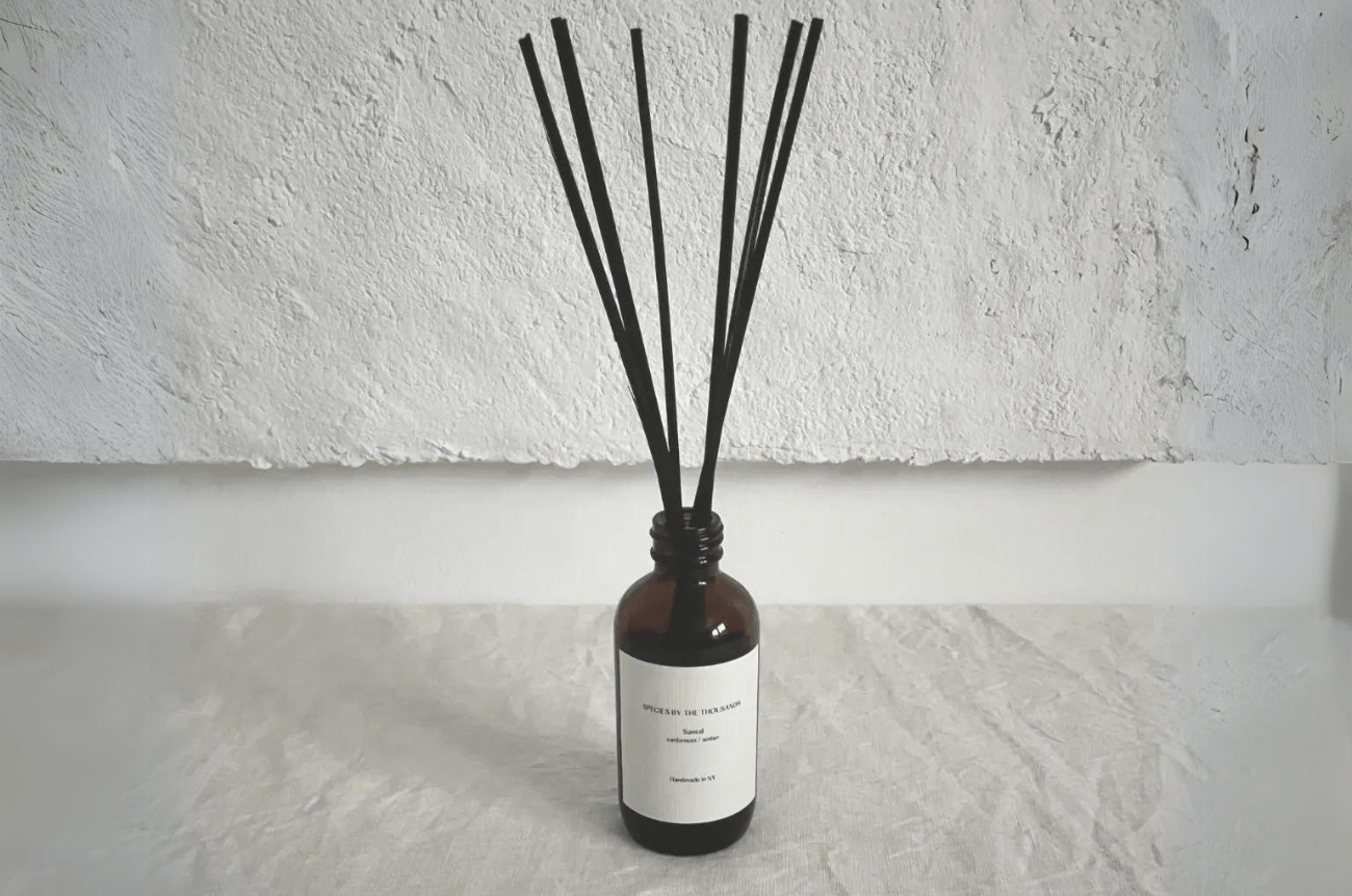 Species by the Thousands Santal Cardamom & Amber Essential Oil Reed Diffusers