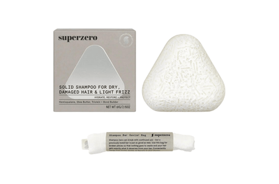 Superzero Shampoo Bar for Dry, Damaged, Frizzy Hair