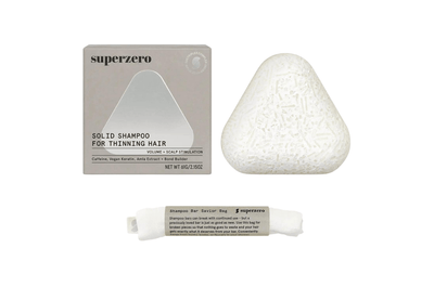 Superzero Shampoo Bar for Thinning & Aging Hair