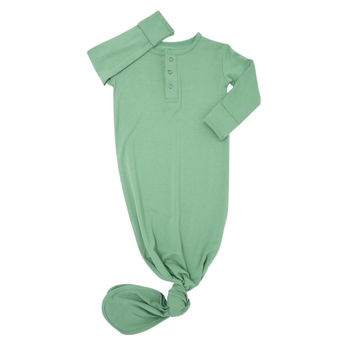 Knotted Gown - Shale Green