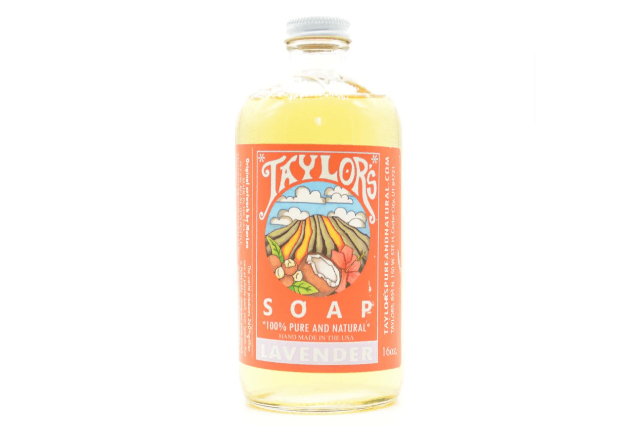 Taylor's Naturals Lavender Liquid Castile Soap