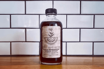 Terroir Herbals Mushroom Spruce Maple Syrup