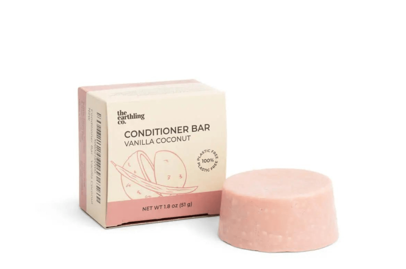 The Earthling Co. Vanilla Coconut Boxed Conditioner Bar