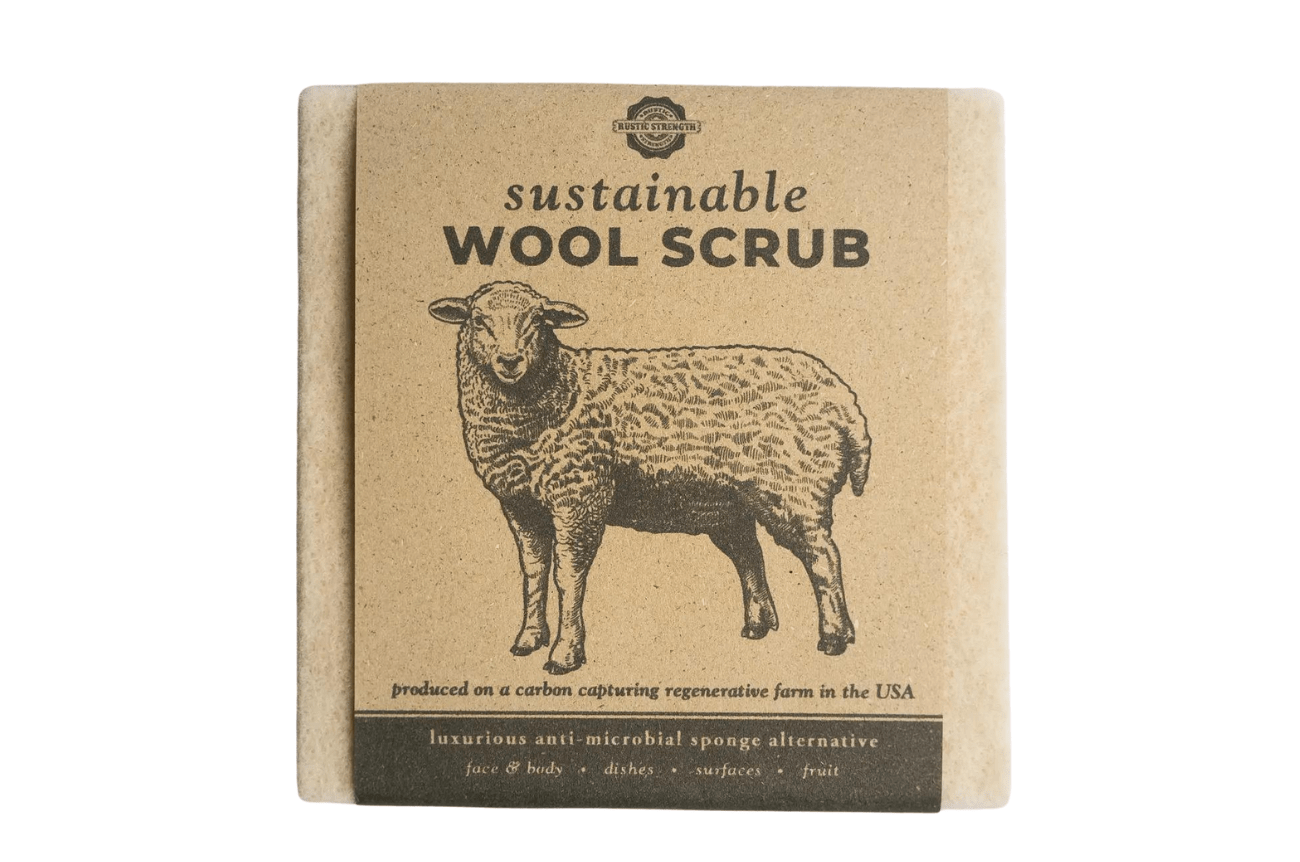The Waste Less Shop Wool Scrub