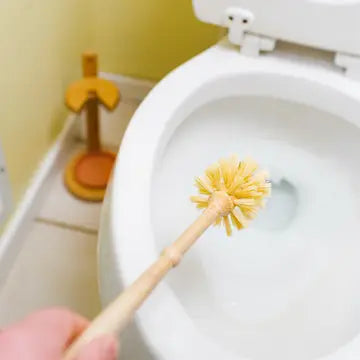 Plastic Free Toilet Brush With Stand