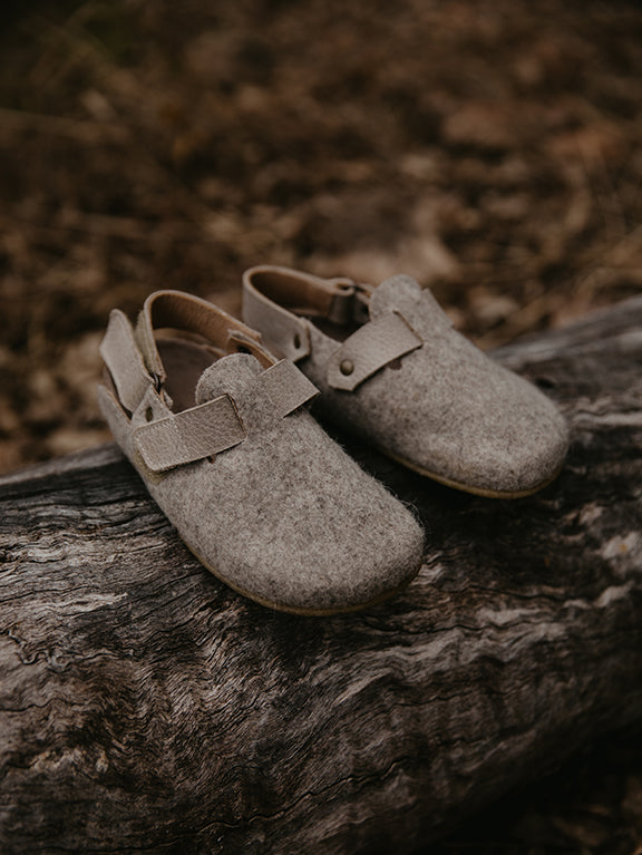 The Wool Slip-On - Gray