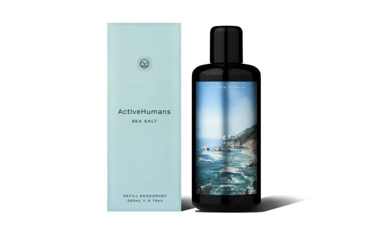 Active Humans Sea Salt Natural Deodorant Spray Refill