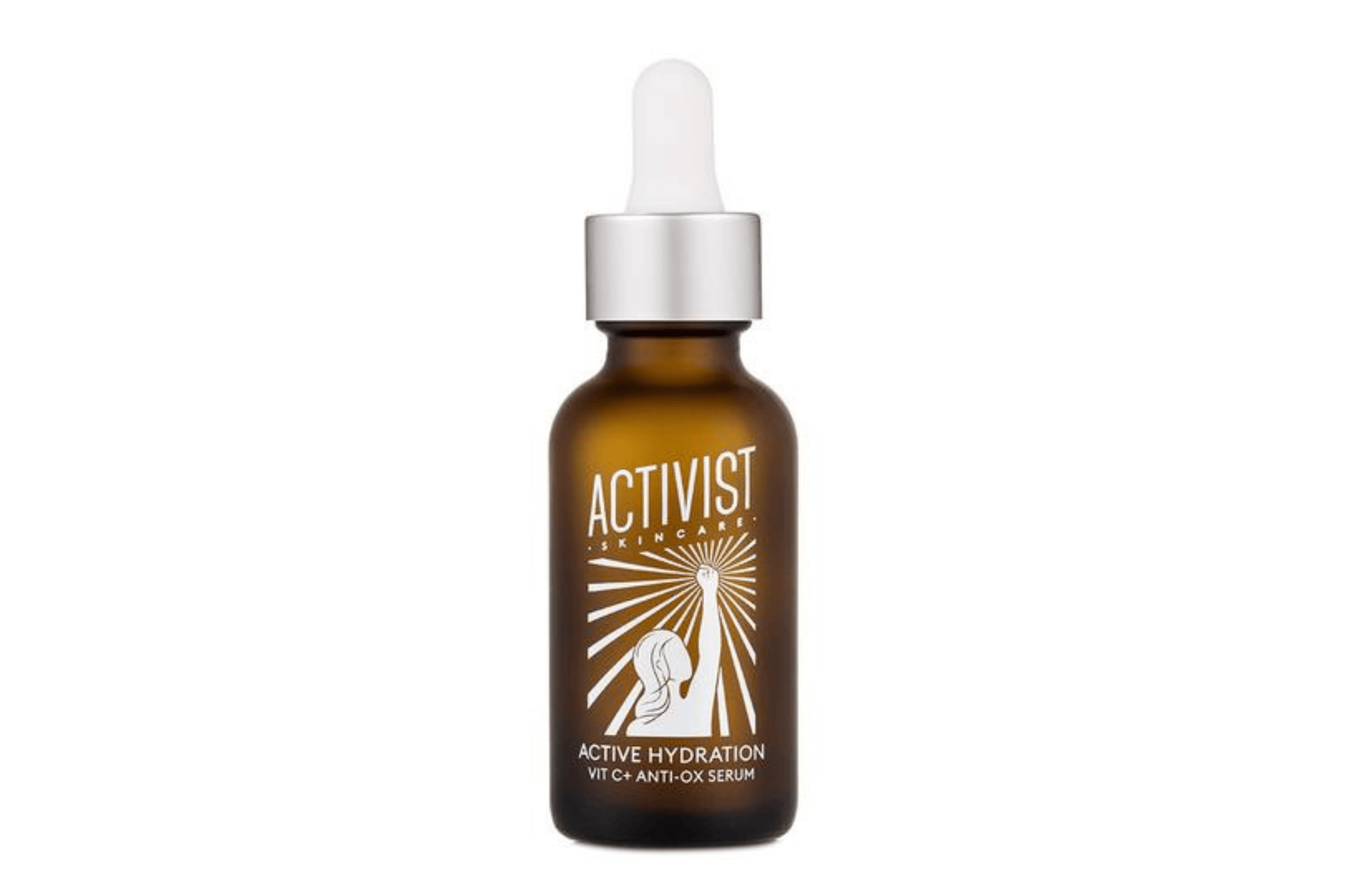 Activist Skincare Glass Jar - Dropper Active Hydration Vitamin C+ Antioxidant Serum