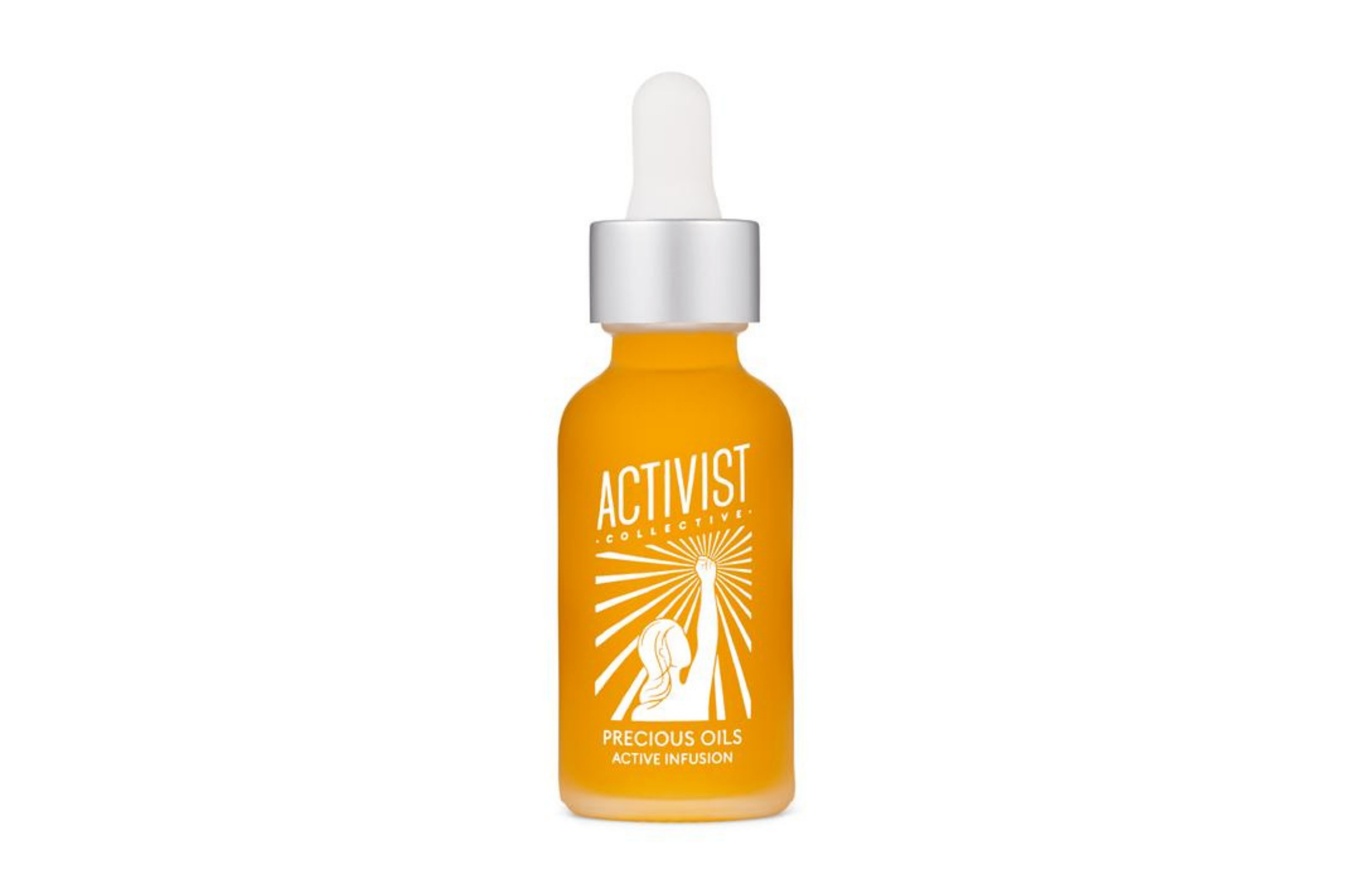 Activist Skincare Glass Jar - Dropper Precious Oils Active Infusion