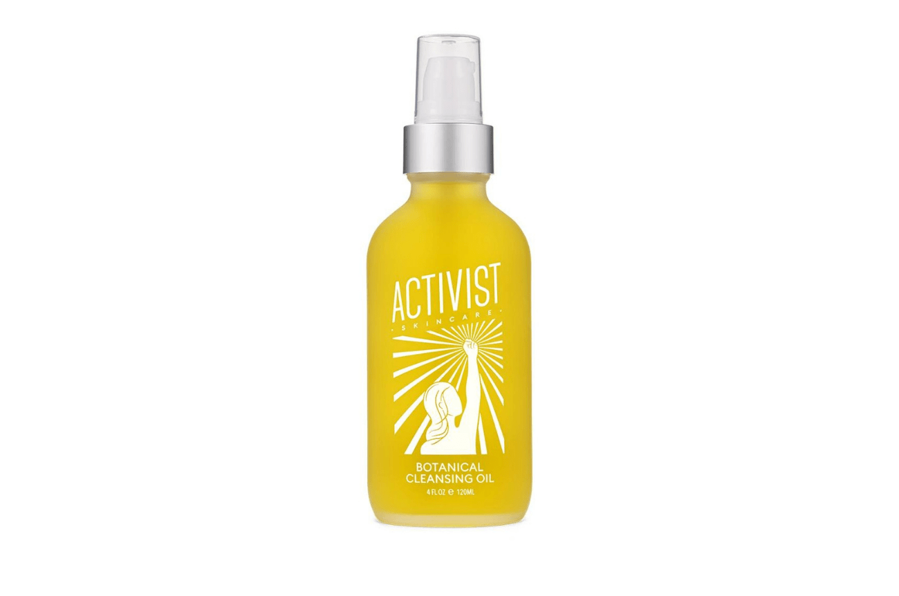 Activist Skincare Glass Jar - Pump Top Botanical Cleansing Oil
