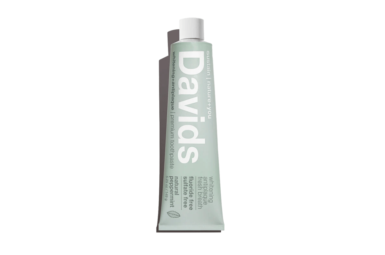 David's Peppermint Whitening Toothpaste