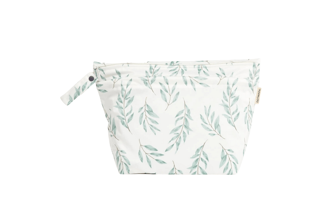 EcoNaps Olive Leaf Diaper Wet Bag