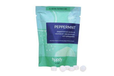 Huppy Peppermint Toothpaste Tablets - Refill
