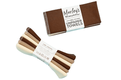 Marleys Monsters Solids - Browns 6 Pack Unpaper Towels