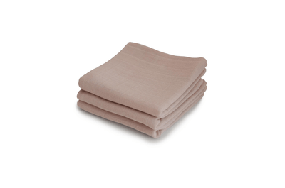 Mushie Natural Organic Muslin Cloth- 3 Pack