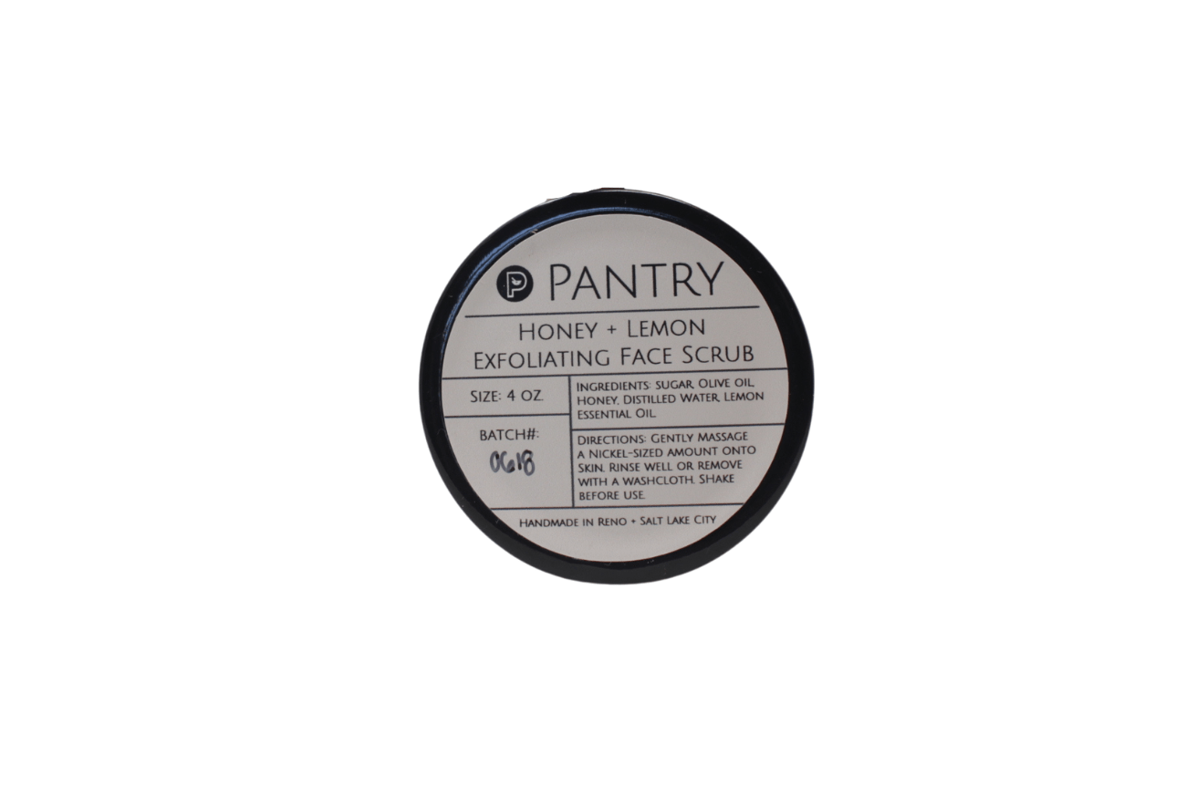 Pantry Products Honey and Lemon Exfoliating Face Scrub