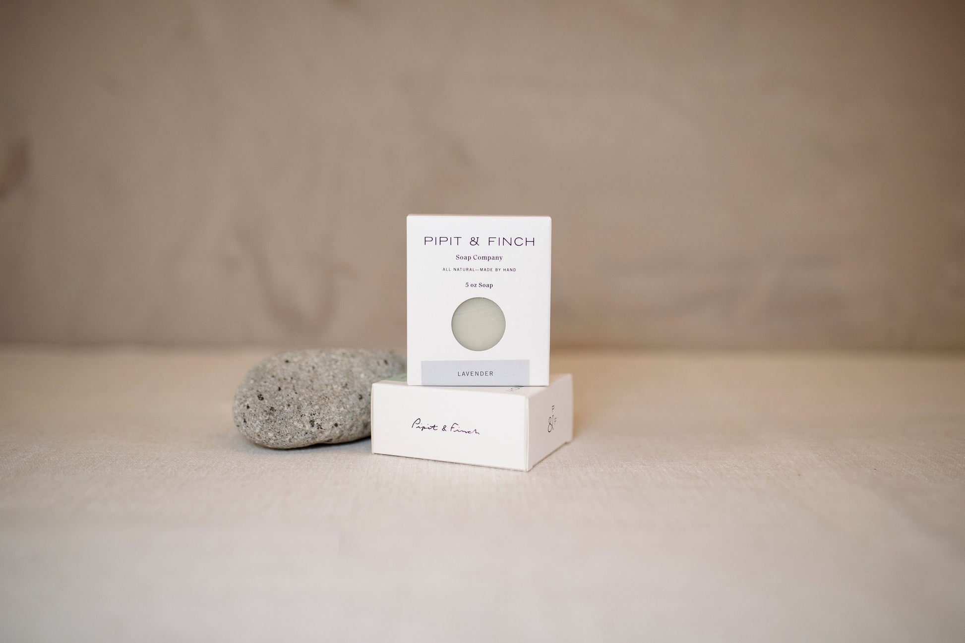 Pipit & Finch Lavender with French Green Clay Olive Oil Soap Bars