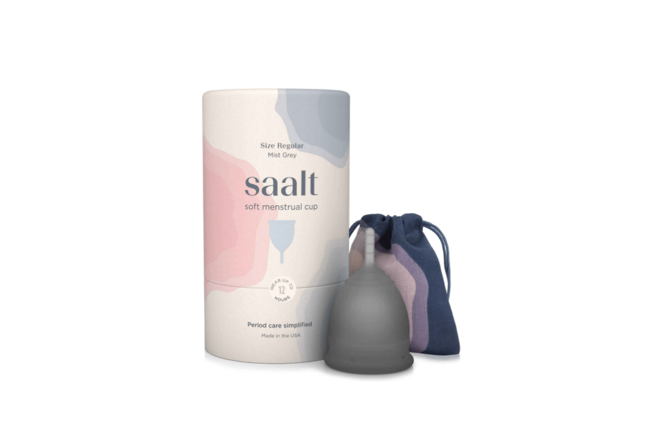 Saalt Regular/Grey Soft Menstrual Cup