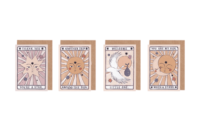 Sister Paper Co. Sustainable Greeting Cards- Tarot Collection