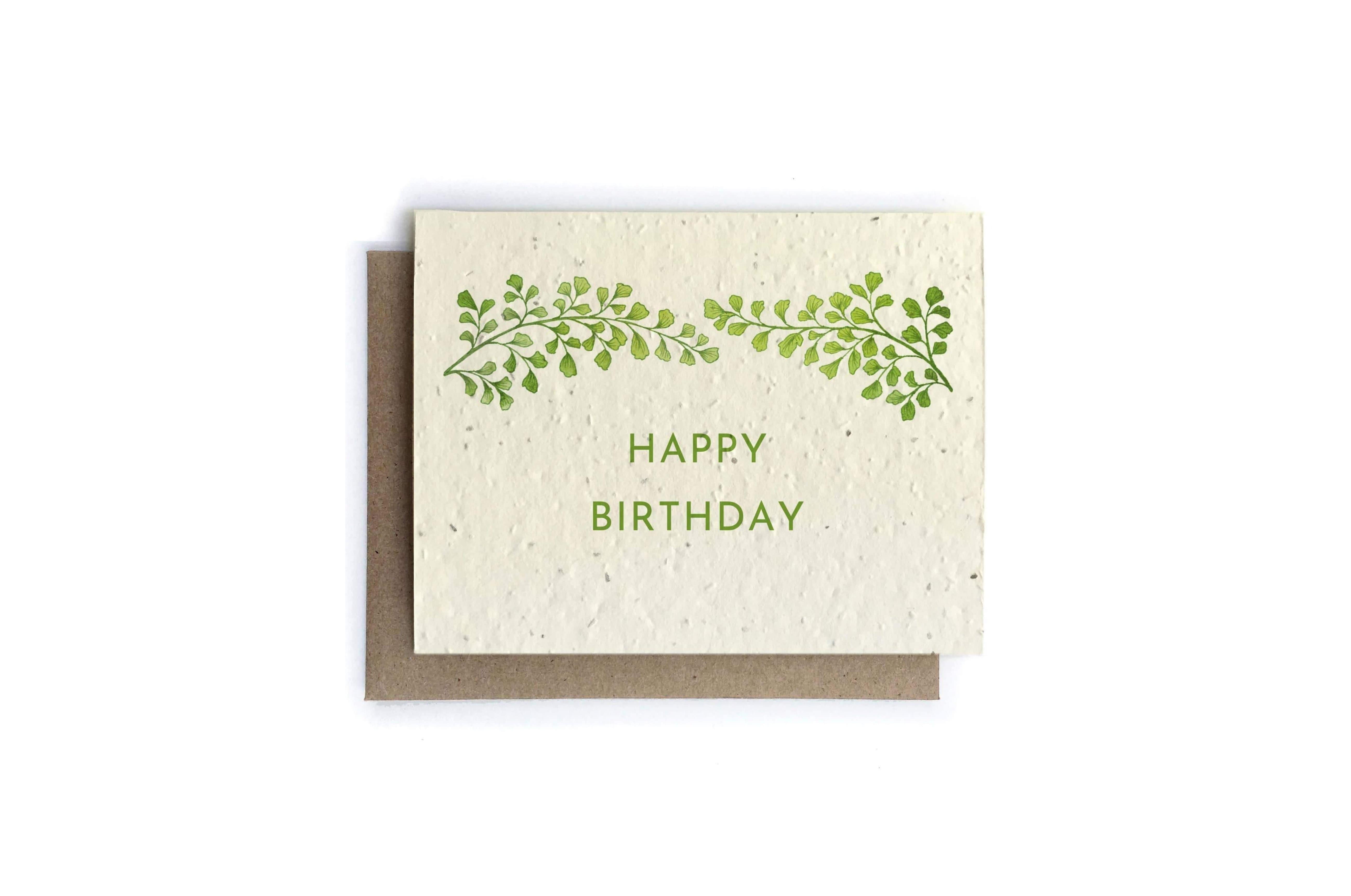 The Bower Studio - Individual Plantable Seed Cards - The Waste Less Shop